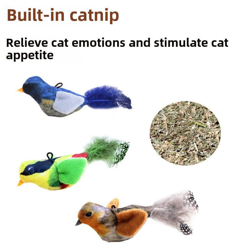 Sound Bird Pet Toy – Anti-Anxiety