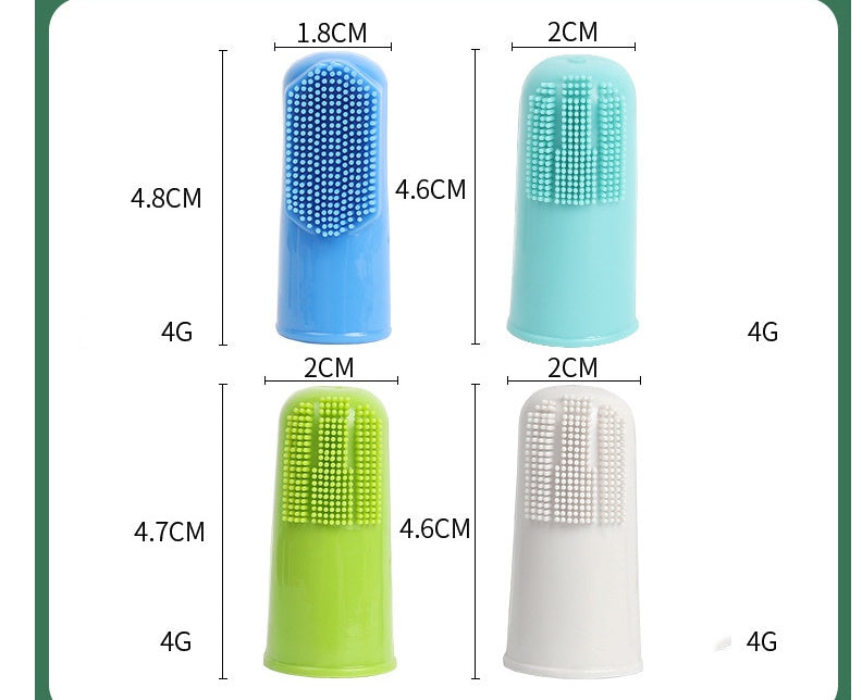 Pet Tooth Cleaning Toothbrush Finger Set