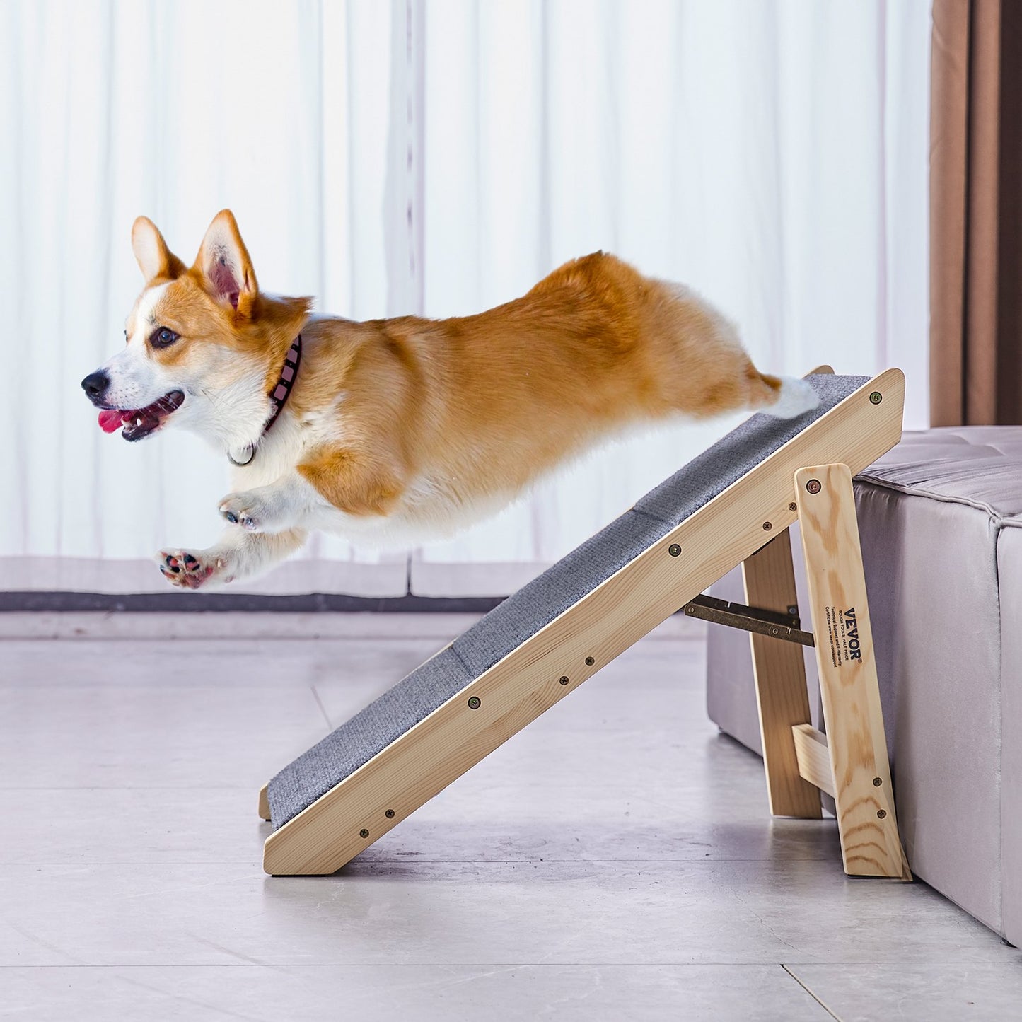 Foldable Wooden Pet Stairs
