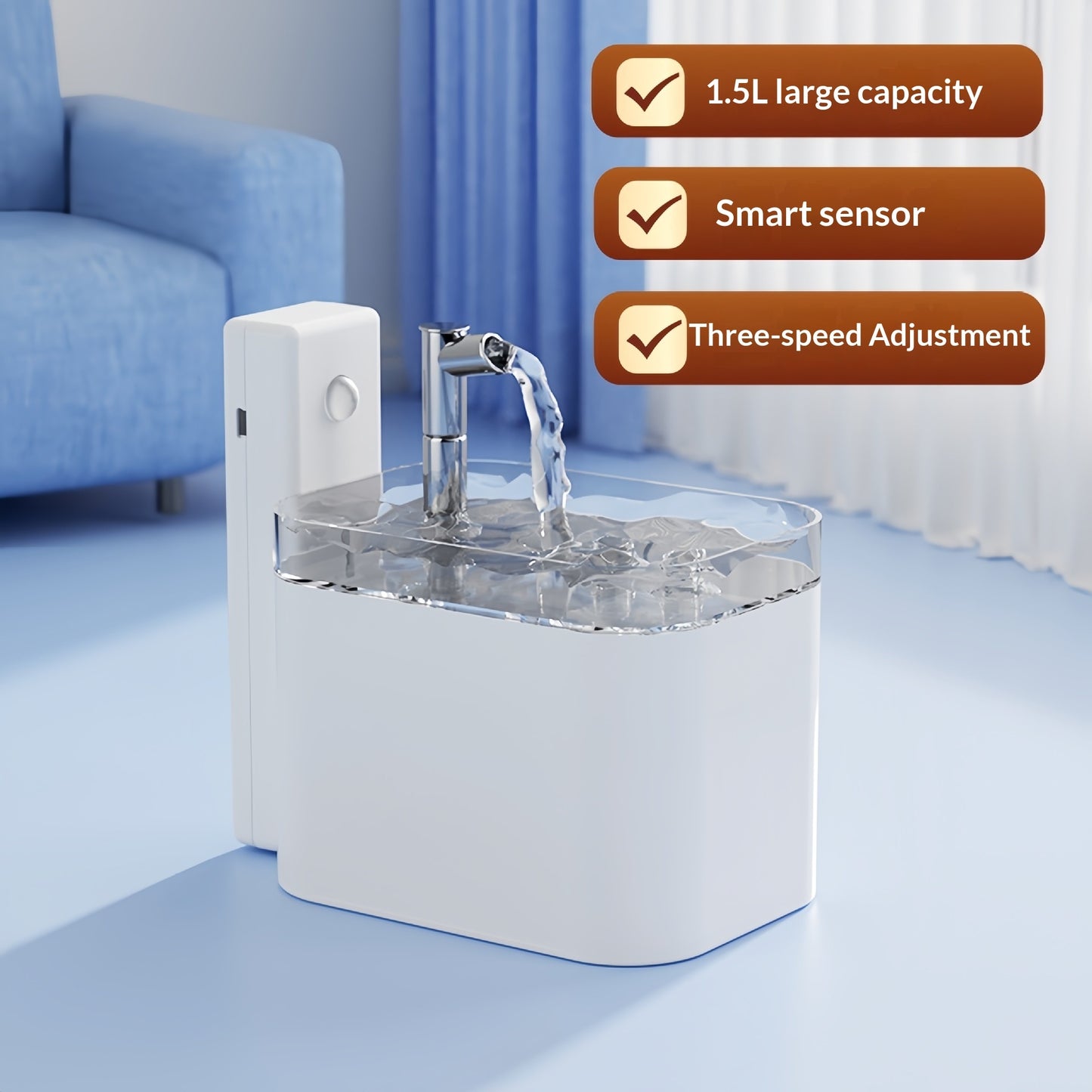 Cat Wireless Induction Automatic Circulation Smart Water Dispenser