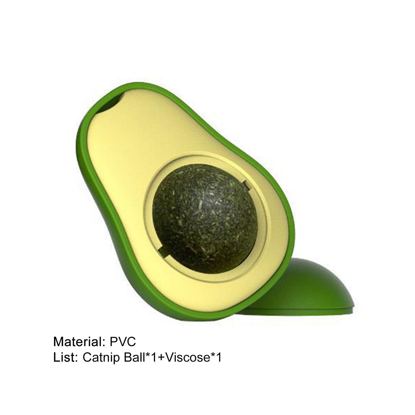 Avocado Catnip Ball Toy