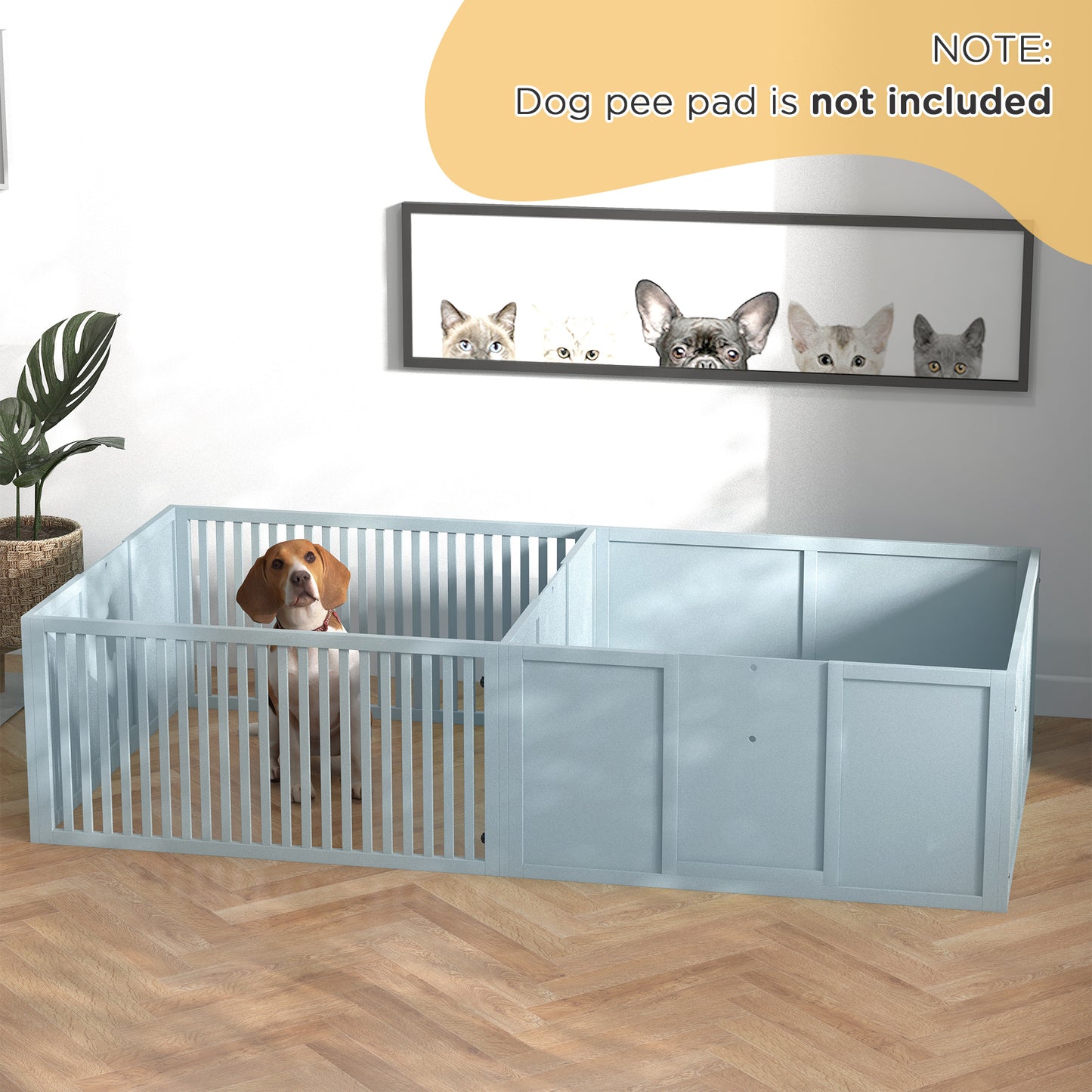 Dog Whelping Crate for Mothers & Newborn Puppies