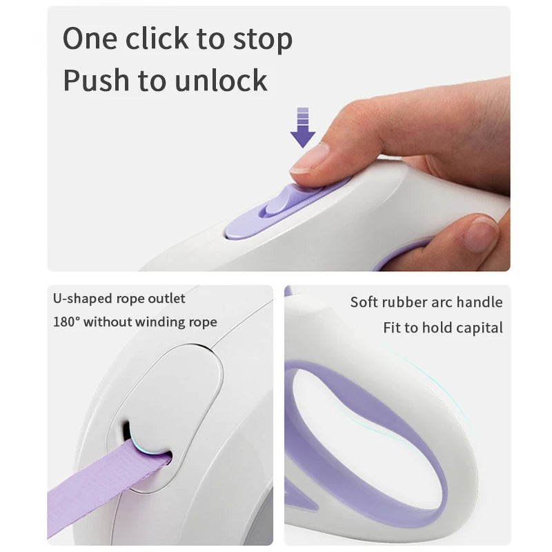 Retractable Dog Leash 5