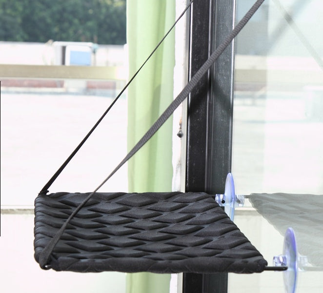 Window Cat Hammock Bed – comfortable resting and sleeping perch for indoor cats.