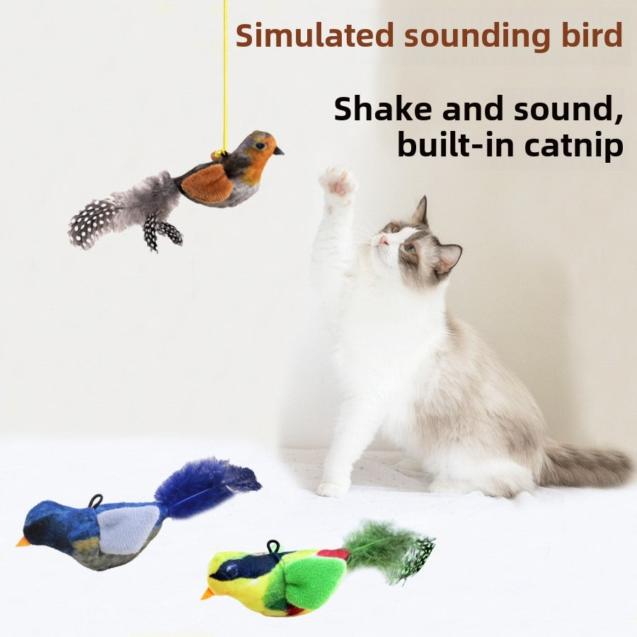 Sound Bird Pet Toy – Anti-Anxiety