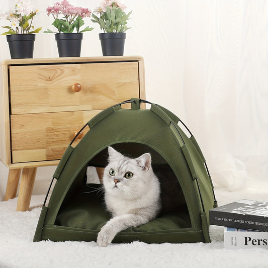 Cat Tent Bed with Cooling Pad