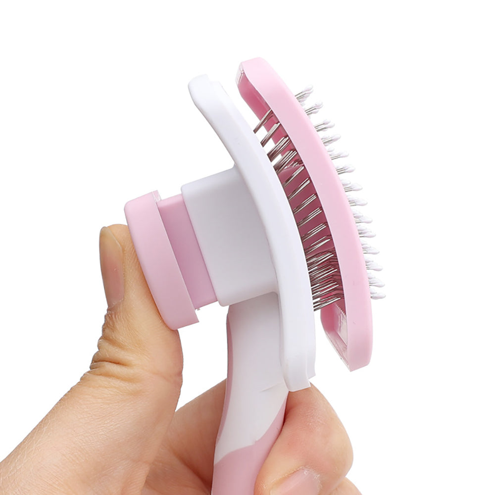 Self-Cleaning Slicker Brush for Dogs & Cats