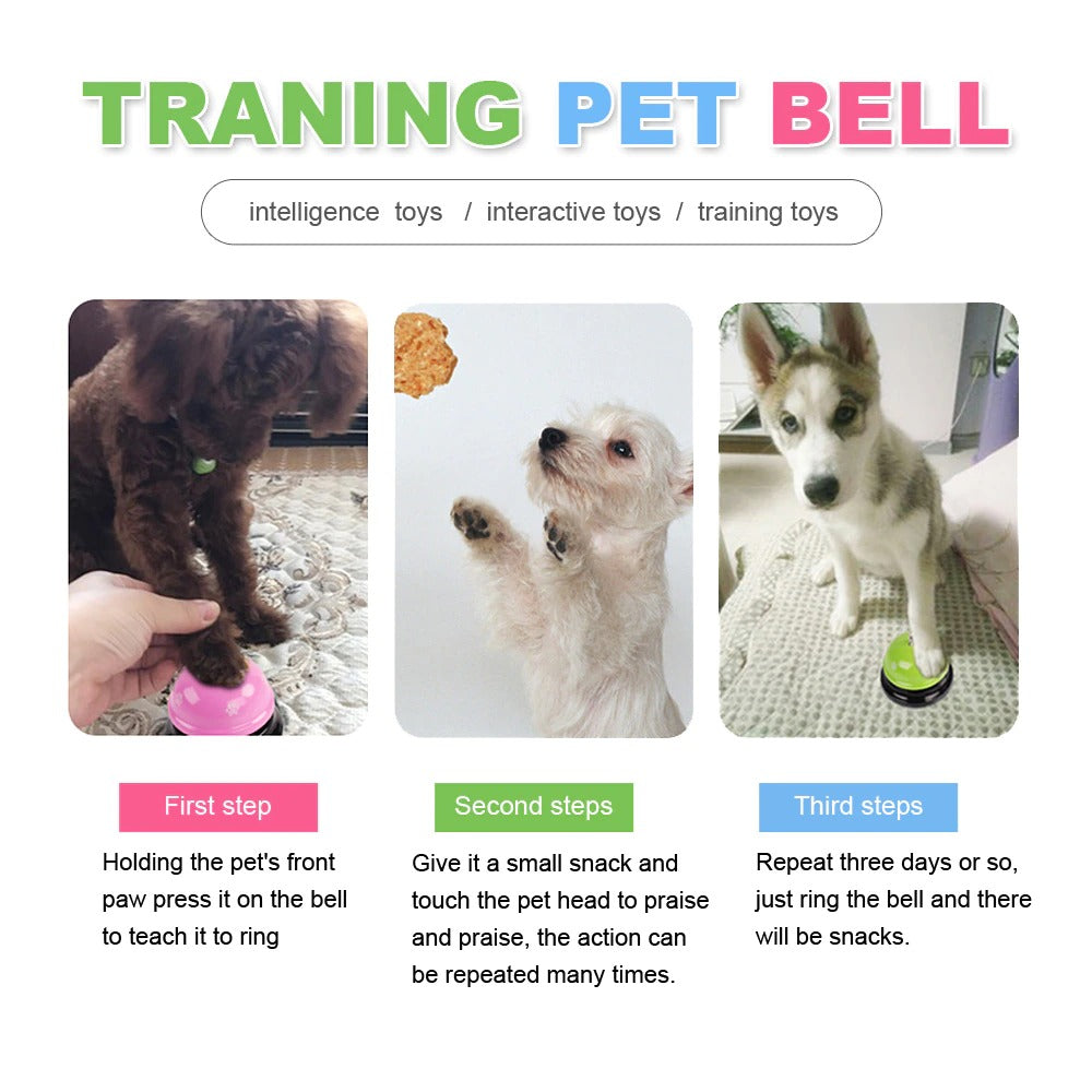 Pet Training Bell with Non-Slip Base