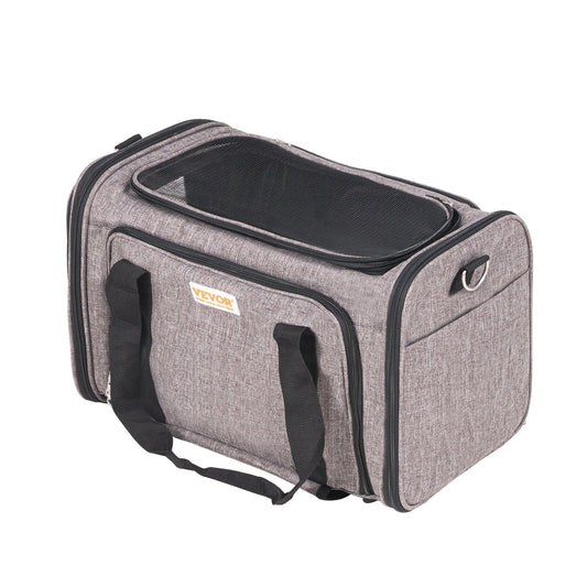 Airline-Approved Rolling Pet Carrier with wheels, for pets up to 25 lbs