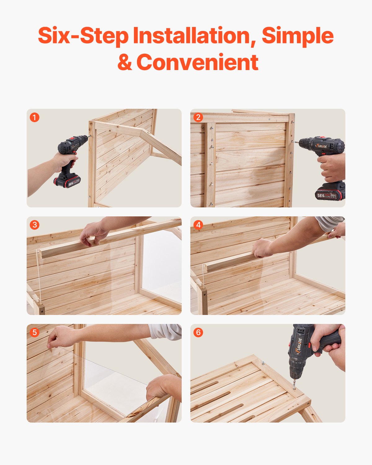 Wooden Hamster Cage Habitat 48 In Clear Mice Rodents Small Animals Cage