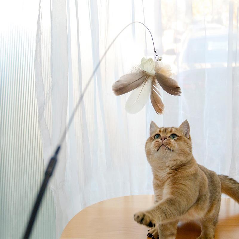 Retractable Laser Cat Toy Wand
