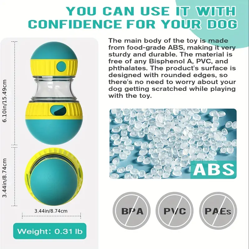 Adjustable Dog Treat Dispenser – Interactive IQ & Slow Feeder Toy