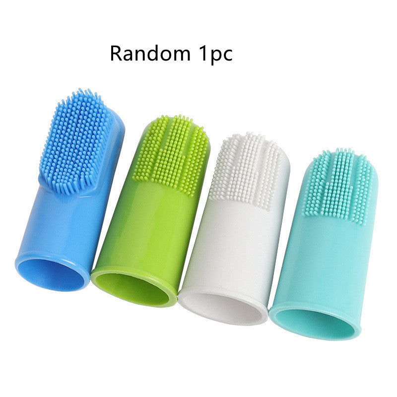 Pet Tooth Cleaning Toothbrush Finger Set