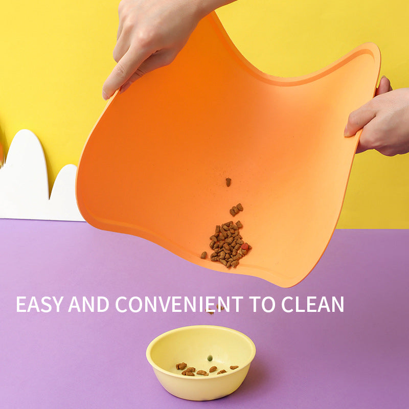 Waterproof Silicone Dog & Cat Food Mat