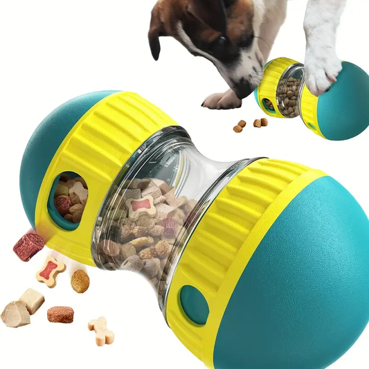 Adjustable Dog Treat Dispenser – Interactive IQ & Slow Feeder Toy