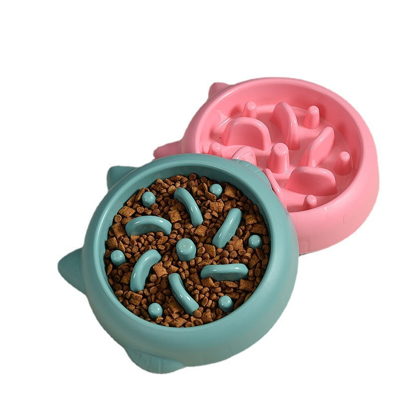 Slow Feeder Bowl for Dogs & Cats – Anti-Choking, Anti-Gulping Dish