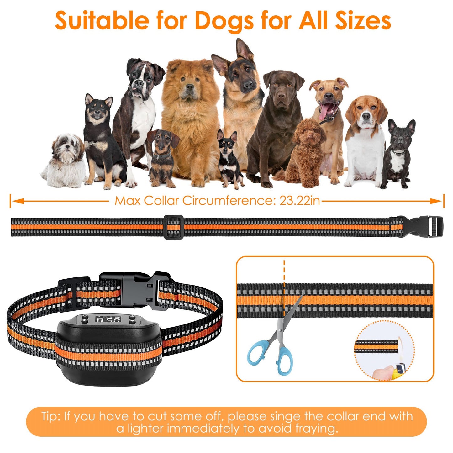 2-in-1 GPS Dog Fence & Tracker Collar