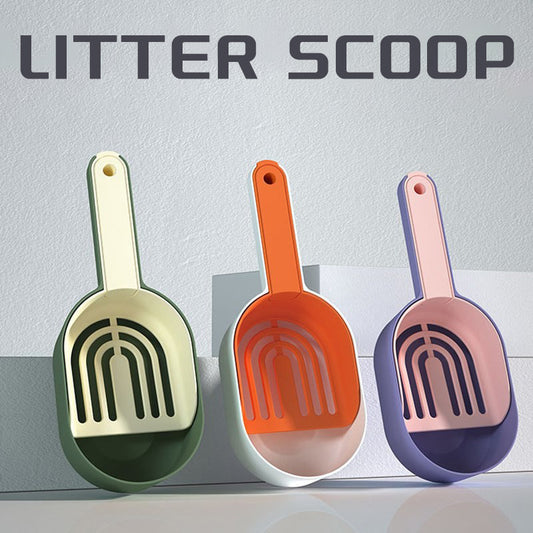 Self-Cleaning Cat Litter Scoop for Litter Box & Sandbox