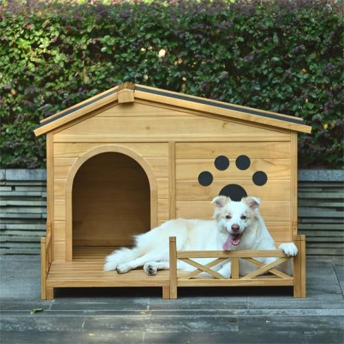 Wooden Dog House – Medium