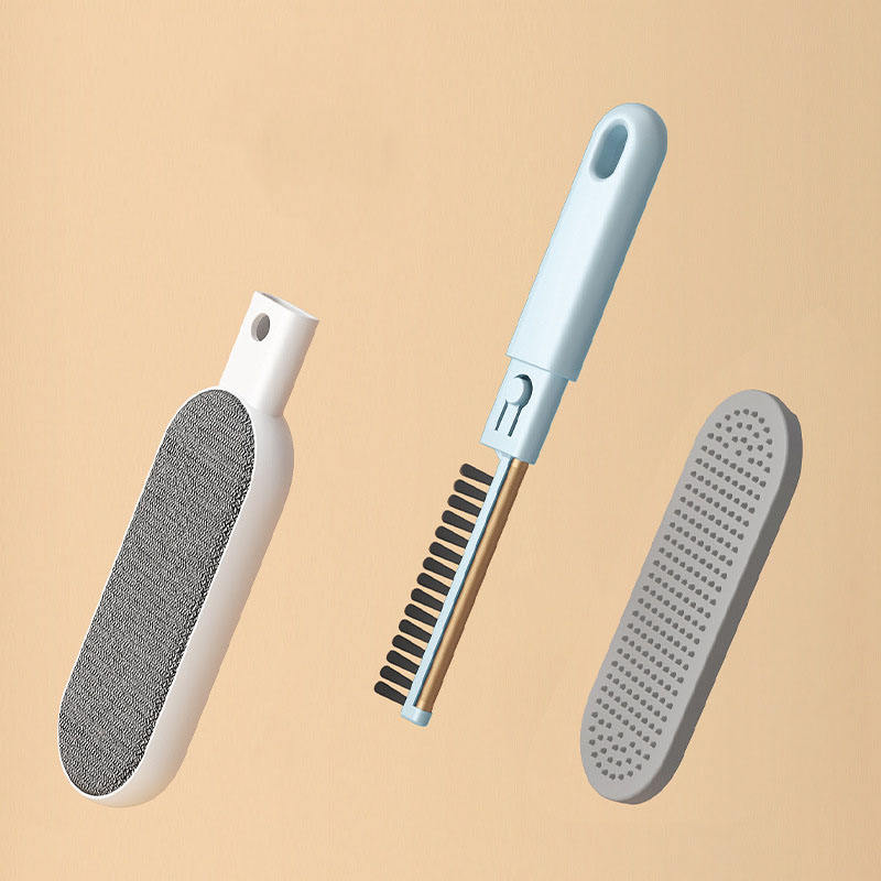 Double-Sided Pet Hair Remover Brush for Furniture & Clothing