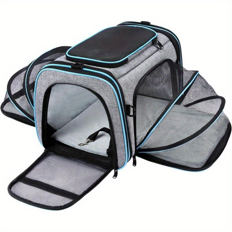 Expandable Soft Pet Carrier – TSA Approved Travel Bag