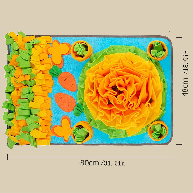 Sniffing Mat Food Hiding Toy