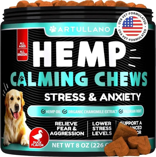 Hemp Calming Chews for Dogs