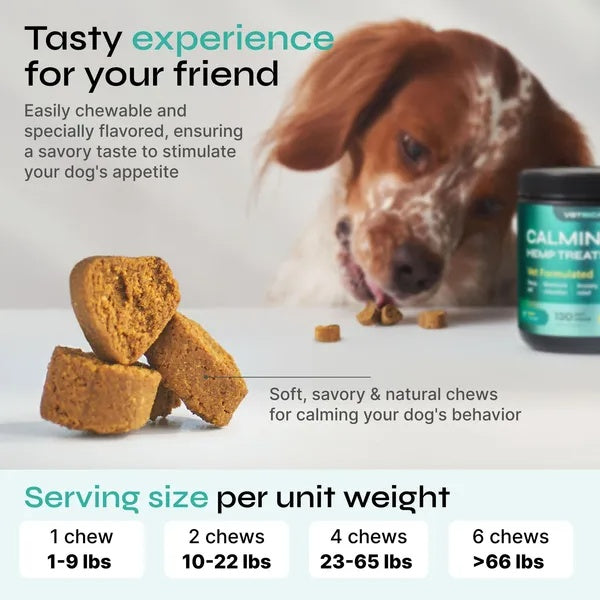 Hemp Calming Chews for Dogs