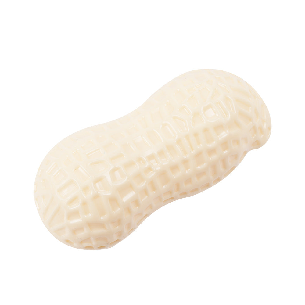 Rubber Peanut Squeaky Dog Toy