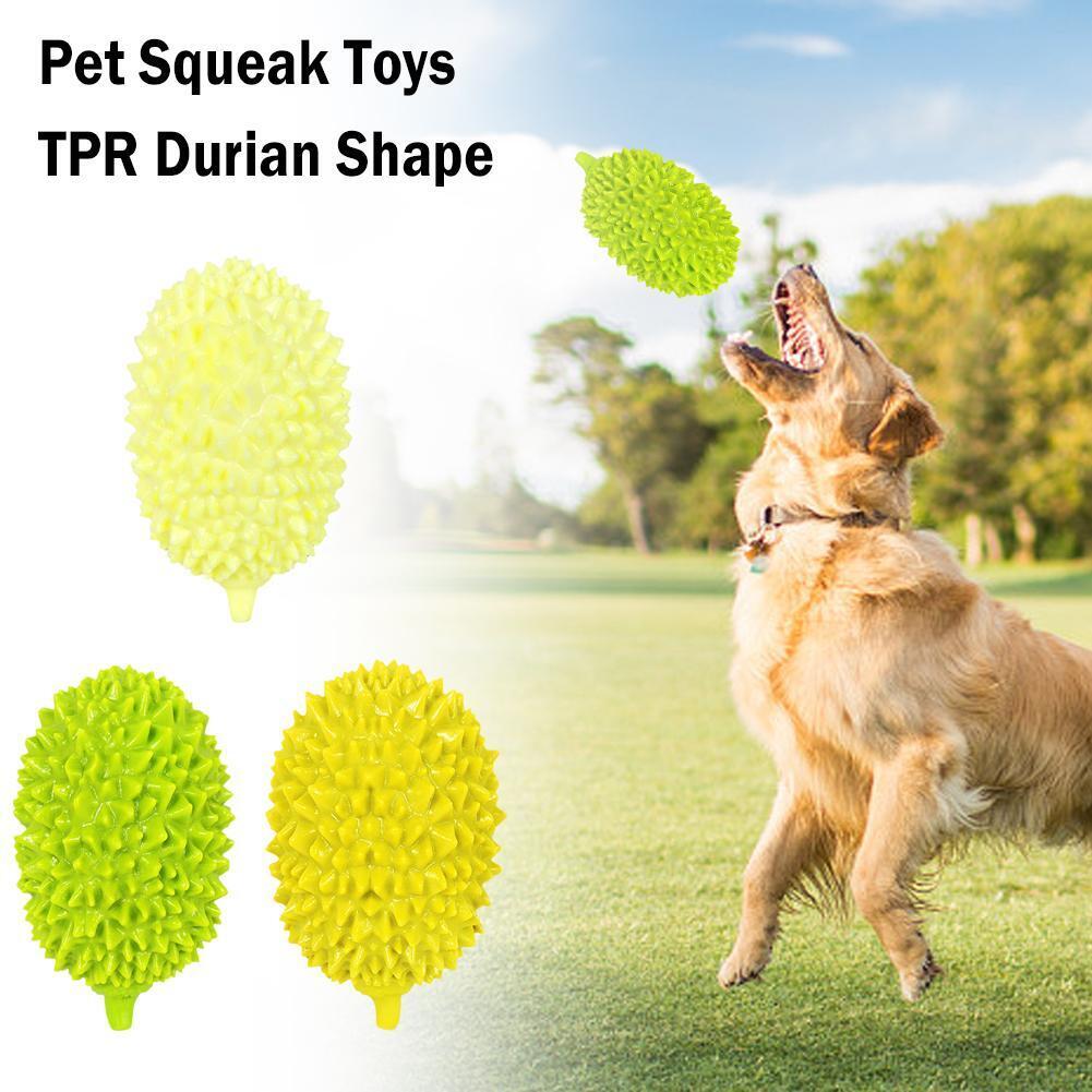 Durian Chew Ball Dog Toy – Bite-Resistant
