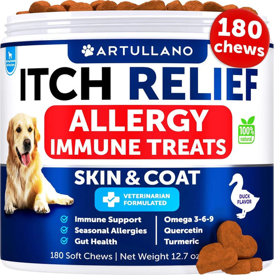 Dog Allergy Relief Chews – Itch, Skin & Immune Support