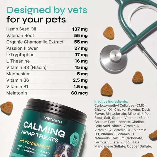Hemp Calming Chews for Dogs