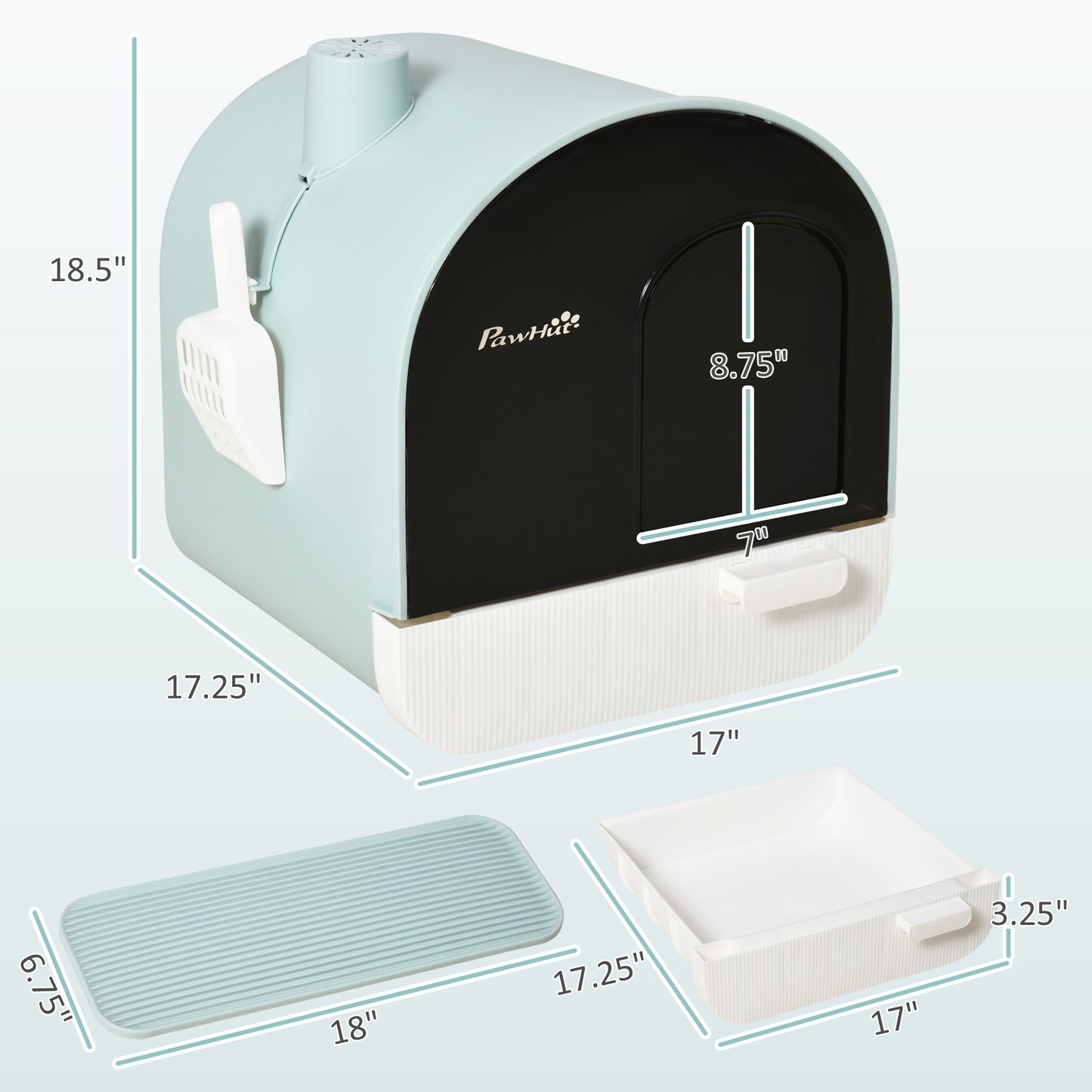 Cat Litter Box with Lid