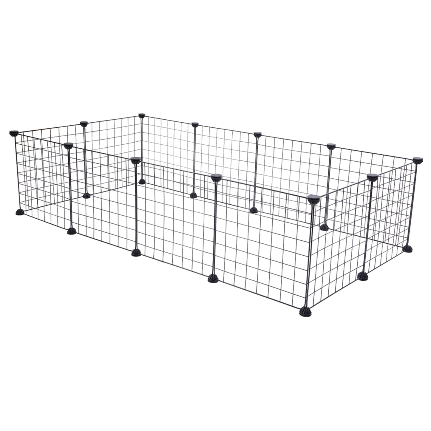 Portable Pet Playpen – Indoor Metal Wire Fence for Small Animals, Rabbits & Guinea Pigs