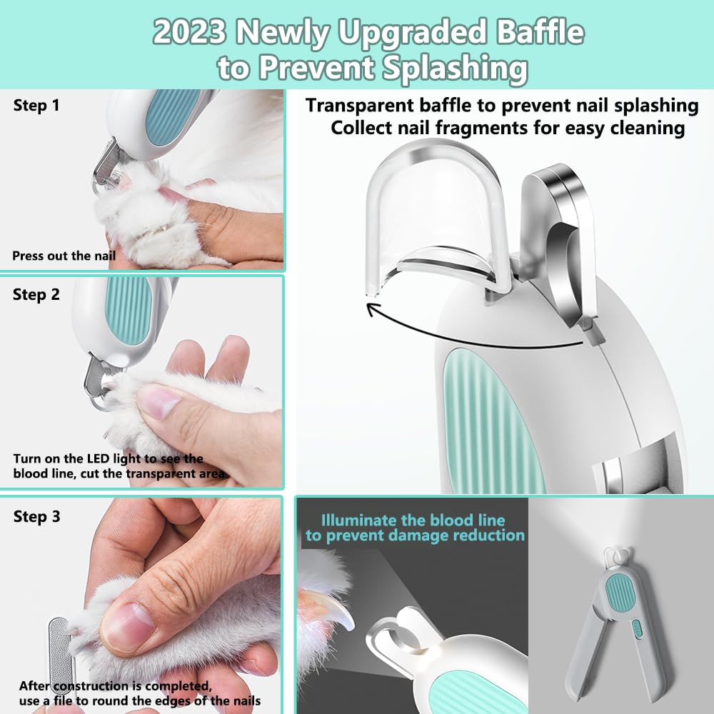 LED Pet Nail Clippers