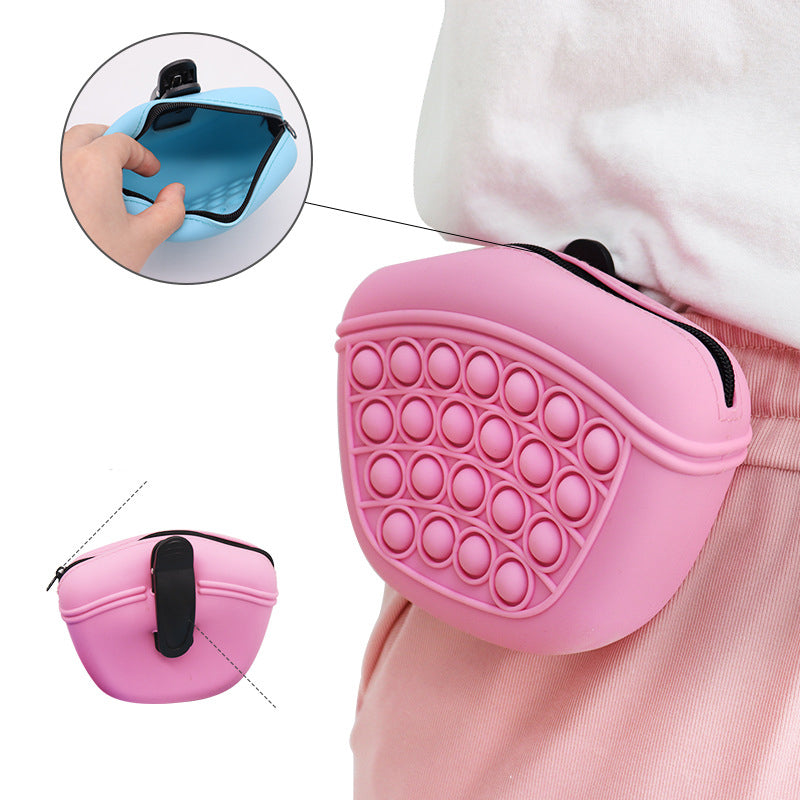 Portable Washable Training Waist Bag with Magnetic Closure