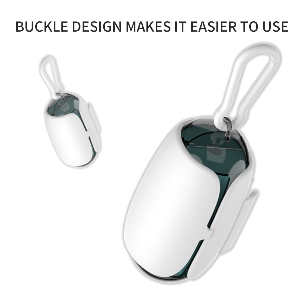 Dog Poop Bag Holder & Dispenser with Leash Attachment