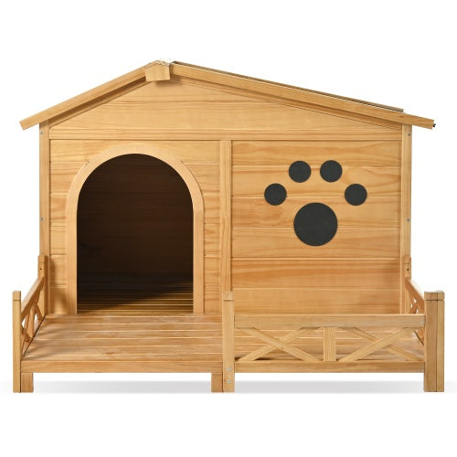 Wooden Dog House – Medium