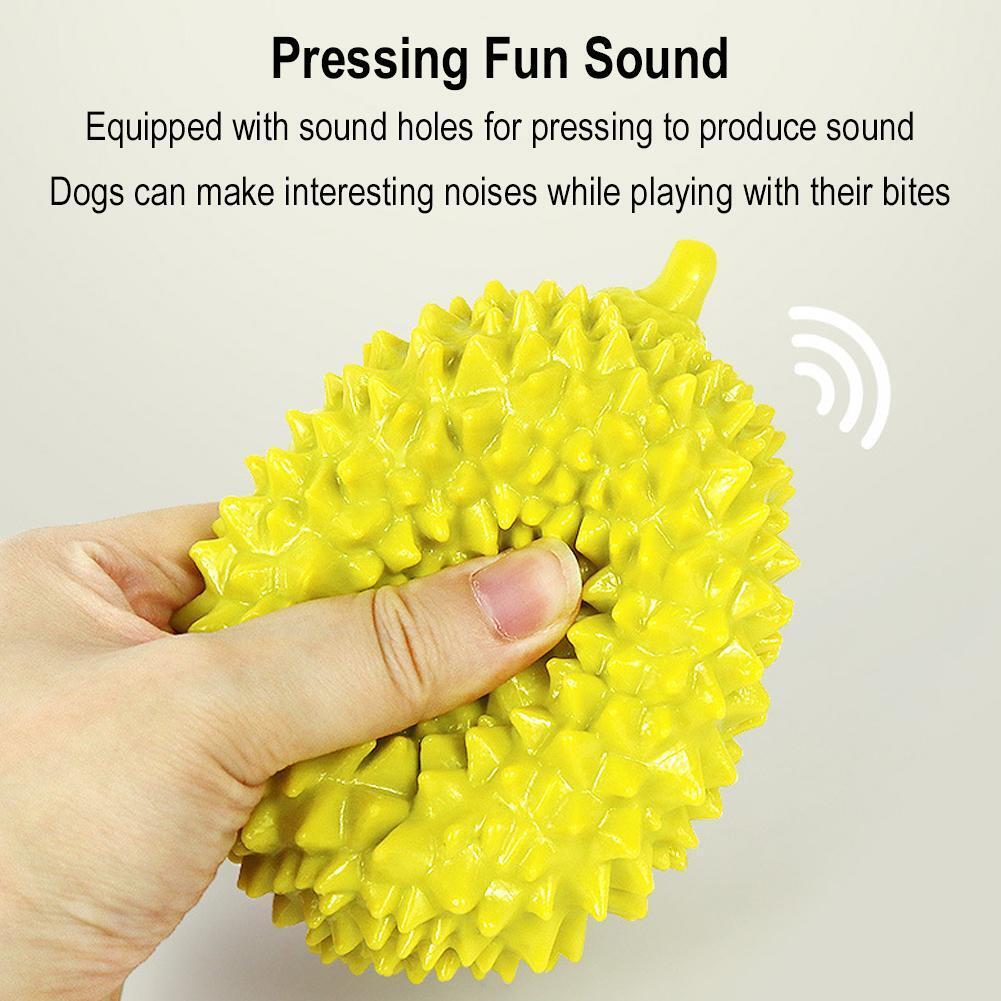 Durian Chew Ball Dog Toy – Bite-Resistant