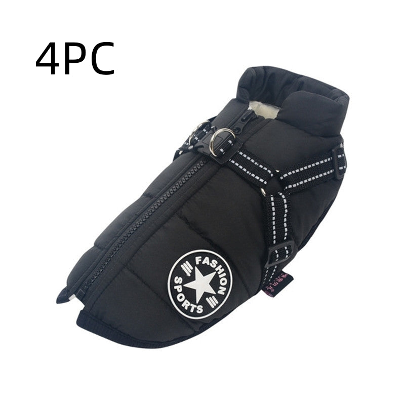 Large Pet Dog Jackets Winter Warm Dogs Clothes  Coats