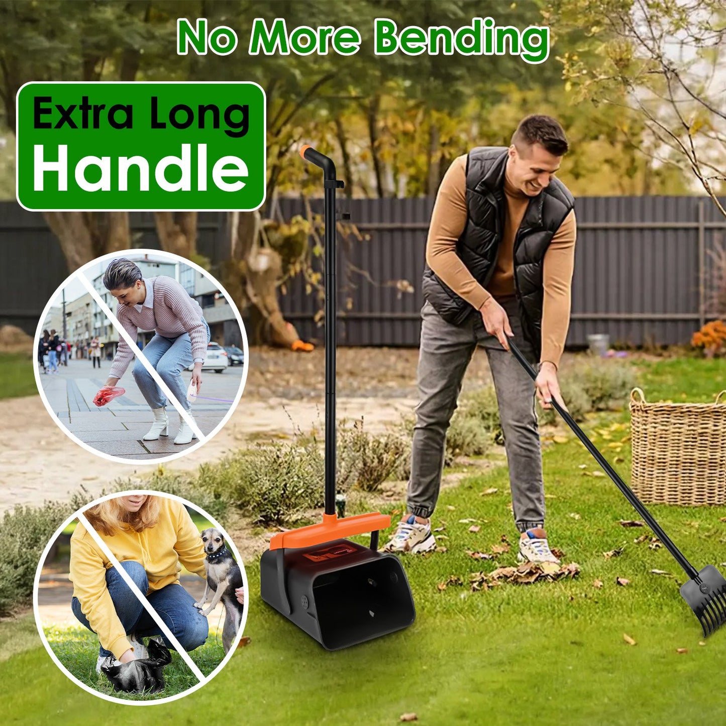 Dog Pooper Scooper Set with Bags