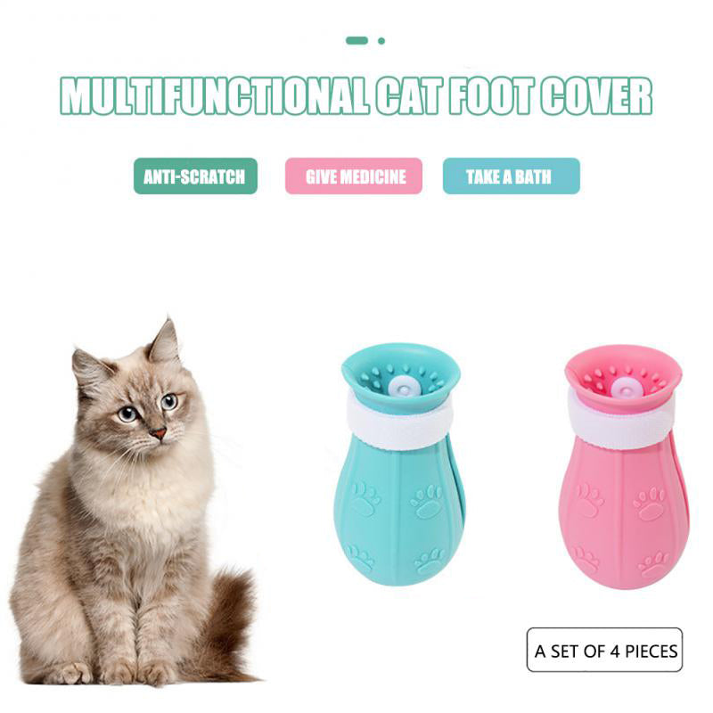Anti-Scratch Claw Protection Boots for Cats