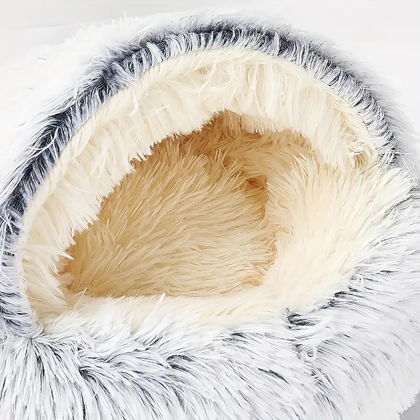 Cozy Donut Bed for Cats & Small Dogs