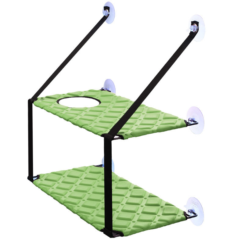 Window Cat Hammock Bed – comfortable resting and sleeping perch for indoor cats.