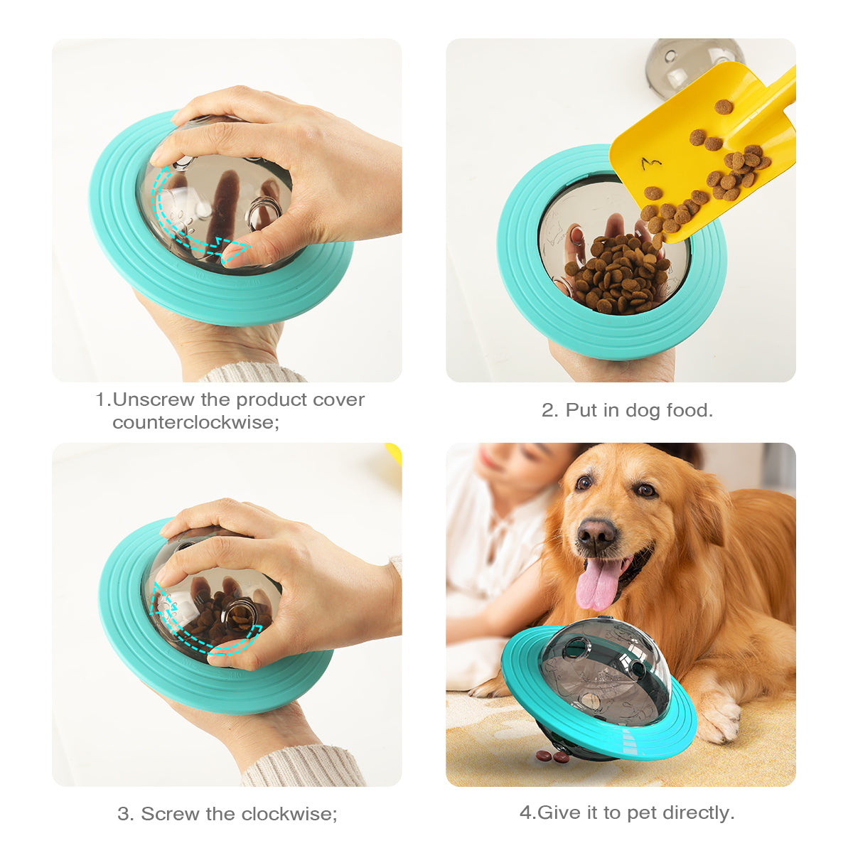 Interactive Treat Ball for Dogs