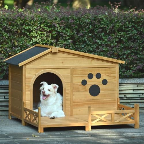 Wooden Dog House – Medium