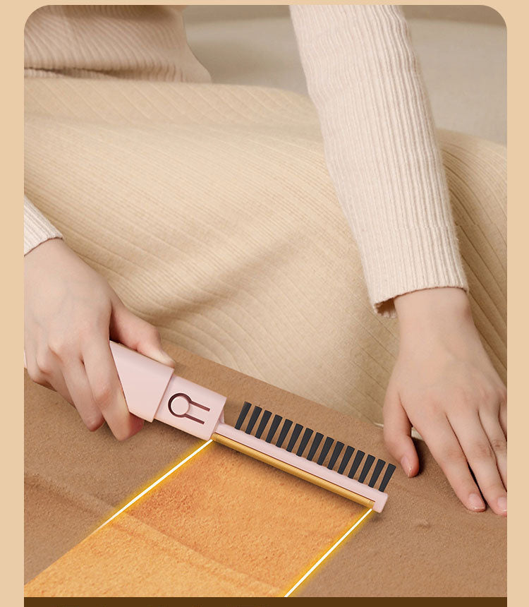 Double-Sided Pet Hair Remover Brush for Furniture & Clothing