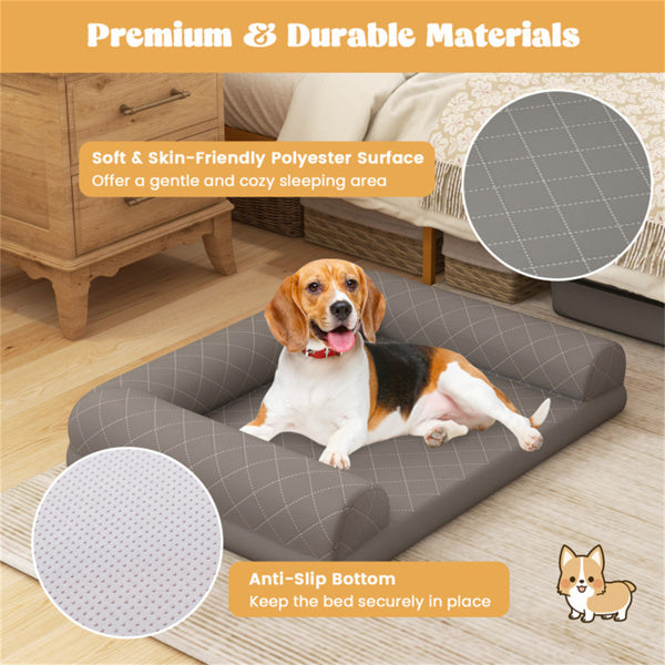 Orthopedic Dog Bed – Supportive Memory Foam Pet Bed