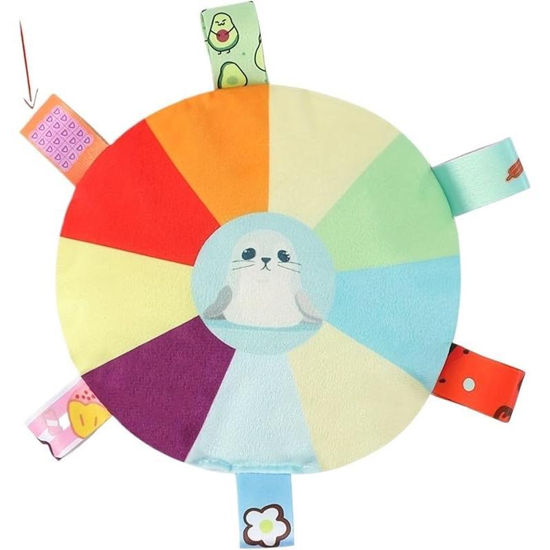 Plush Dog Flying Disc – Bite-Resistant Tug & Interactive Toy