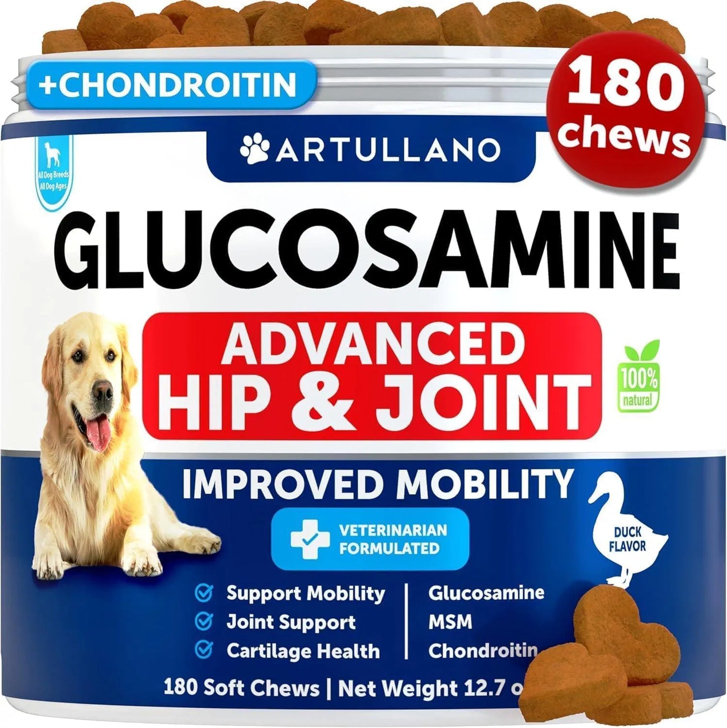 Glucosamine Chews for Dogs – Hip, Joint & Mobility Support